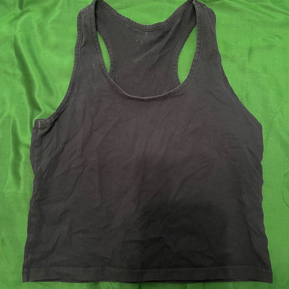 Racerback Crop Tops - Assorted Colors, Size Medium